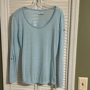 Columbia Women's Sky Blue Long Sleeve Tee